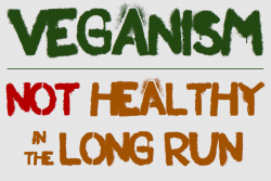 A Vegan Diet is Not Healthy